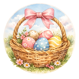 Easter of Lost Eggs basket